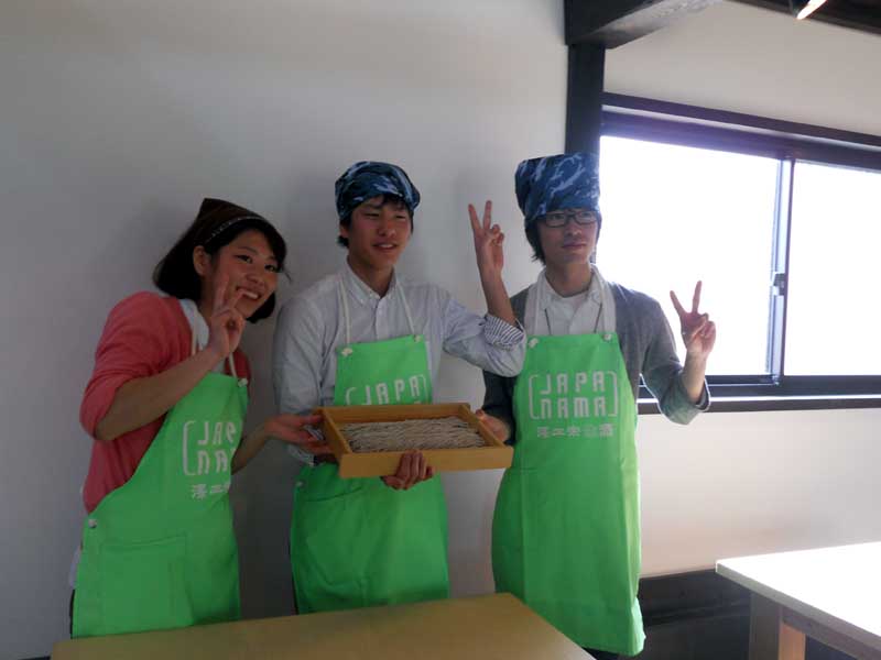 東北大学バトミントサークルの方々が紅葉庵に来てくださいました 古澤酒造株式会社
