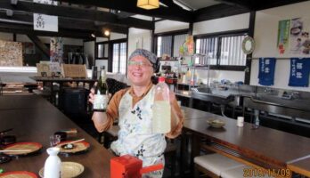 仙台よりコンピューター関連の会社の方がそば打ちに来てくれました