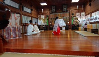 今年2020年の元旦祭が寒河江八幡宮で開催されました