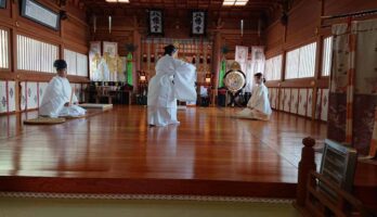 2月11日寒河江八幡宮で建国記念祭を開催しました