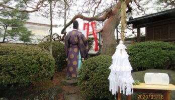 我社のお稲荷様の初午のお祭りを行いました