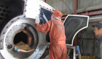 ボイラ点検と検査が終了しました