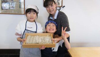 朝日町からかわいい兄弟が紅葉庵に来てくれました