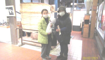 青そ工房の方々がお越し下さいました。