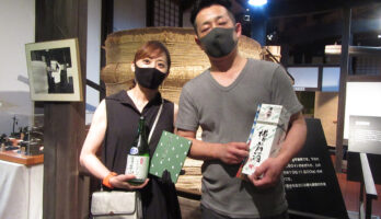 福島から「御酒印帳」ラベルをお求めにお越し下さいました。