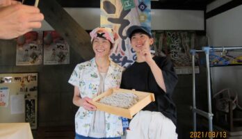 山形市より家族で紅葉庵に来てくれました