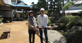 静岡から古澤酒造資料館にご夫婦でお越し下さいました。