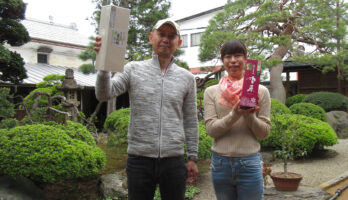 埼玉から素敵なご夫婦が古澤酒造資料館にお越し下さいました。