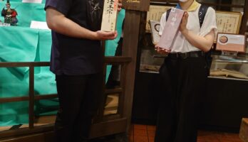 「日本酒が、日本酒造りが大好き‼」好青年が古澤酒造資料館にお越し下さいました。