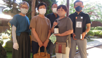 ご家族ご親戚の皆様で古澤酒造資料館にお越しくださいました！