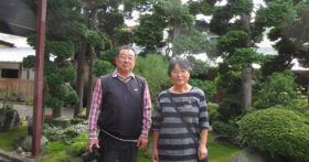 宮城から素敵な熟年のご夫婦が古澤酒造資料館にお越し下さいました。