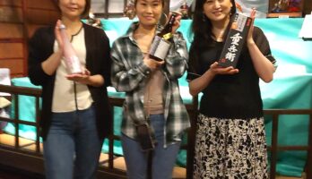 東京から素敵な女性お三方が古澤酒造資料館にお越しくださいました。