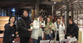 韓国からパクさんとナムさんが古澤酒造資料館にお越しくださいました！