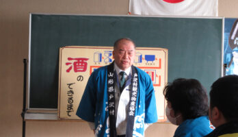 戸沢村産蕎麦「最上早生」使用のそば焼酎を仕込みました!!