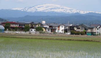 寒河江、田植えが終わりました！