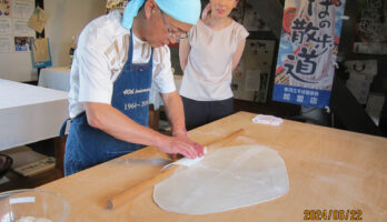 東北の各地より紅葉庵にそば打ちに来てくれました