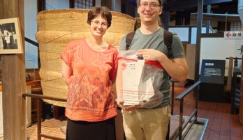 オーストリアから古澤酒造資料館にお越しくださいました！