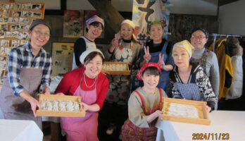 東北大学院の先生と生徒さん関係者が紅葉庵に来てくれました