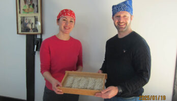 紅葉庵に若い外国の人が来てくれました