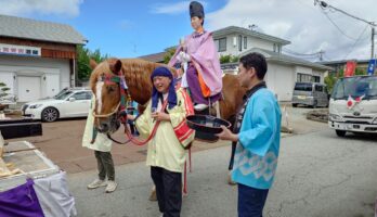 寒河江八幡宮のお祭りと「紅葉盛」
